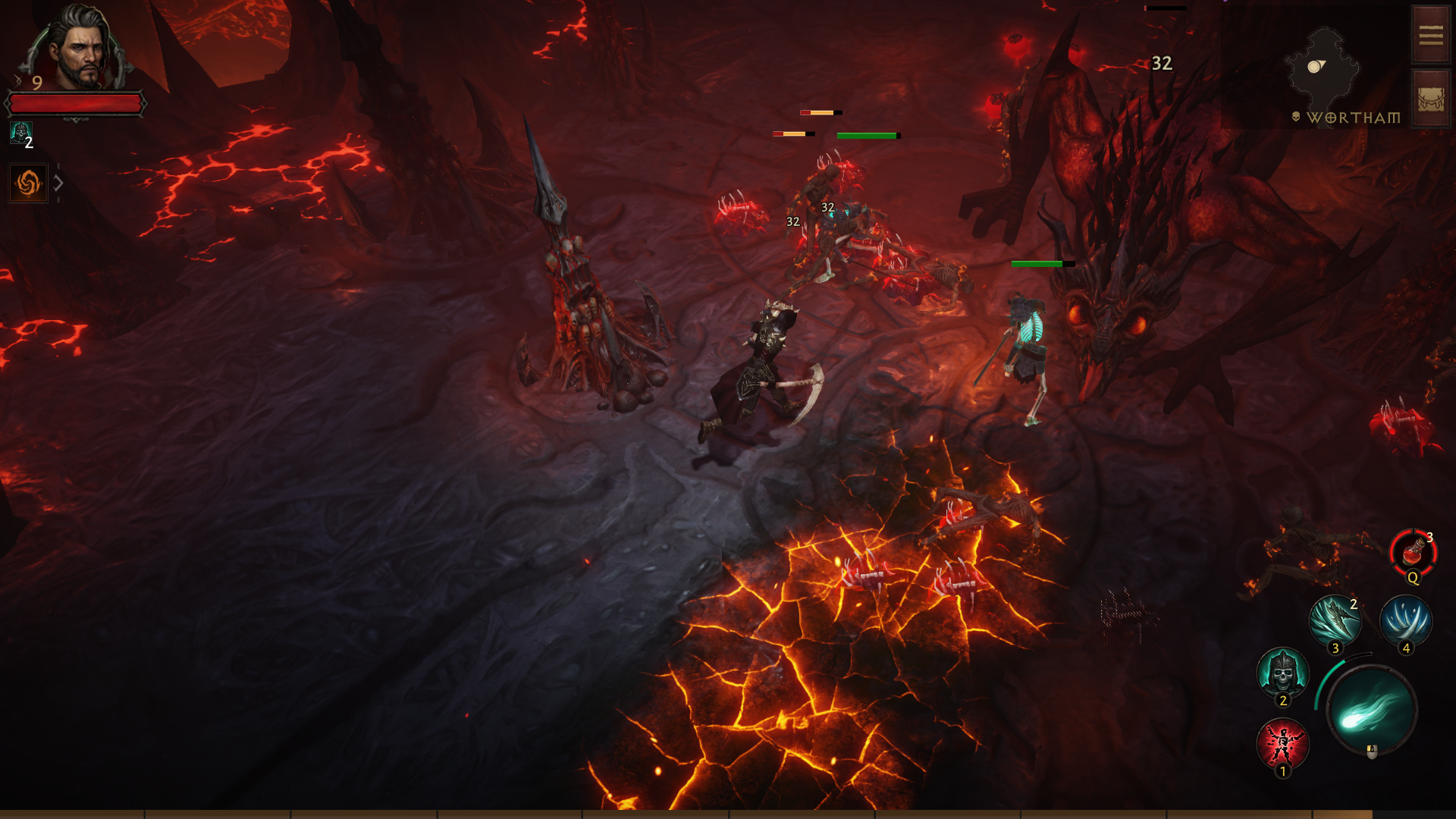 Diablo Immortal Necromancer best build, skills, gear, gems, and Paragon